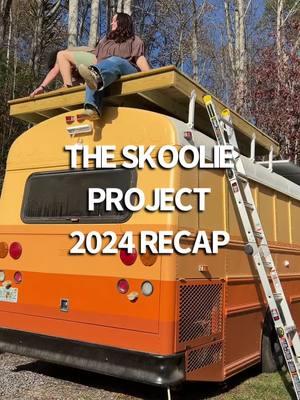 2 YEARS IN 90 SECONDS! #skooliebuild #DIY #skoolieconversion #diyproject #skoolie #busbuild #buslife #busconversion #vanlife #vanconversion #hgtv #beforeandafter #campervan #schoolbus #jessandjake #recap #timelapse #theskoolieproject #2024recap 