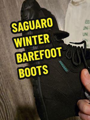 Say goodbye to cramped winter boots—discover the wide, warm, and budget-friendly Saguaro Will II barefoot shoes! #saguaroshoes #saguarobarefootshoes #saguaro #BarefootShoes #WinterReady #WideFeetFriendly #ComfortAndStyle #AffordableFashion #winterwalking 