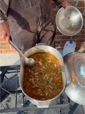 Seafood gumbo! #fyp #Foodie #foodvideo #delicious #gumbo #seafoodgombo #louisiana 