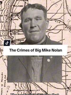 The Crimes of “Big Mike” Nolan #crime #sheriff #truecrime #mendocinocounty #mendocino #history #blindpig #bootleg #bootlegger #prohibition #california #northerncalifornia #mendocinocoast #californiacoast #fyp 