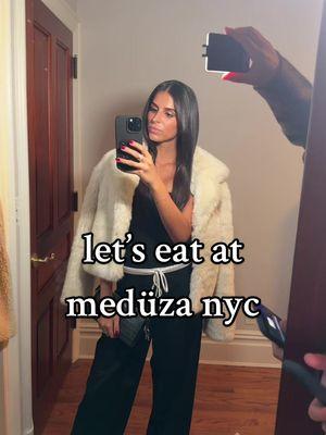 10/10 vibes ✨ #meduzamediterrania #meduzanyc #dinnevlog #nycdinner 