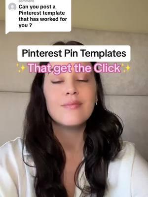 Let’s talk about pinterest pin templates. You can make them in Canva for free. I also sell my 5 top converting Pinterest templates in my profile ✨ #pinterestmarketing #canvatemplates #pinterestdesigns #pintemplates #malenapermentier #pinterestexpert #LearnOnTikTok 