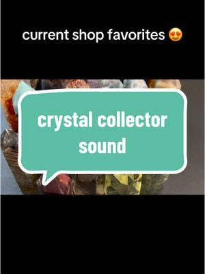 It’s so hard to pick favorites when you love all the crystals 😆 #crystalsmallbusiness #crystaltok #rockerchickscrystals 