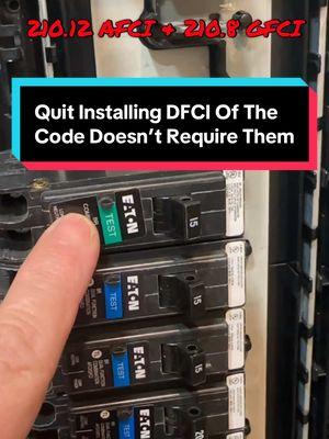 210.12 AFCI & 210.8 GFCI - know your code & save yourself some money 💰 @TESMEN #wkhk #whackhack #thebasementking #residentialelectrician #journeymanelectrician #sparkylife⚡️💡 #masterelectrician #electriciansoftiktok #fyp #tesmen #electricalapprentice #tools #trim 