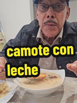 #camote #leche #azucar #plato #comidamexicana # como comer un camote en leche