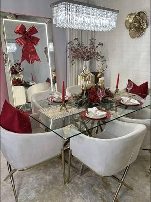 Dining room view / Christmas 2024 #diningroomdecor #homedecor #christmas2024 #homeinspo #holidayseason #ideasparadecorar #navidad2024 #homedecoration #ideas #inspiration #homedesign #christmasdecor #happynewyear 