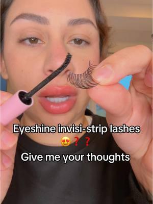 New product maybe ? #eyeshinecosmetics #eyeshinelashes #striplashes 