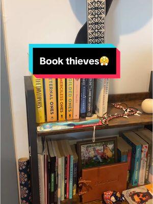 I’m going to stop letting him visit..every time he comes he leaves with something 😂 @Cyril #bookproblems #BookTok #bookishhumor #readersoftiktok 