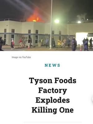 TYSON PLANT BLOWS UP! #viral #fyp #tysonchicken #georgia 