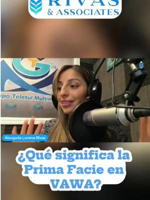 🔍 ¿Qué significa Prima Facie en VAWA? 📍 Ayudamos a clientes en todo EE.UU. 📞 ¿Tienes preguntas? ¡Estamos aquí para ayudarte! ☎️ - Nacional: (844) 37-RIVAS #Inmigracion #Immigration #RivasAssociates #abogadaLorena #RivasyAsociados #AbogadaDeInmigración #DerechosMigratorios #AyudaLegal #SueñoAmericano #immigrationlaw #Inmigración #abogada #Inmigración #abogadadeinmigracion #VAWA #PrimaFacie ⚠️ Los resultados pueden variar de un caso a otro. Se requiere una consulta detallada para determinar si usted califica para nuestros servicios. Tenga en cuenta que hay diversas tarifas de presentación dependiendo de las aplicaciones que enviamos al USCIS, las cuales deben pagarse por separado. Nuestra tarifa solo cubre los honorarios por nuestra representación legal. No prometemos ni garantizamos resultados específicos, ya que cada caso es único. Esta información tiene propósitos educativos y no debe interpretarse como asesoría legal. Se recomienda a los clientes buscar consejo personalizado para su situación. ⚠️