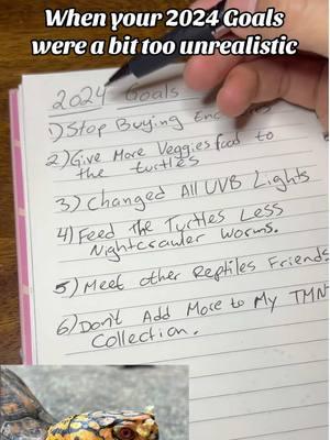 When your 2024 Goals were a bit too unrealistic 😅😱🤦🏻‍♂️ #easternboxturtle #exoticpets #fail #reptilecommunity #boxturtle #turtles #tortuga #reptile #tortoise #tartaruga #tortue #conservation #turtlepower #fypage #animals #tmnt #reptilesofinstagram #reptilelover #turtlelife #petcare #turtlecare #turtleofinstagram #ninjaturtles #unrealistic #newyeargoals #goals #newyear #petlovers 