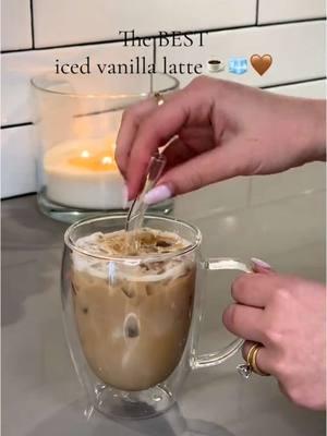 The best Iced Vanilla Latte that I gaurentee will make you never step foot in a coffee shop again!! 🤎🧊🫶🏼☕️ I am always looking for more ways to elevate my coffee even more, so let me know if you have any suggestions! #asmr #asmrsounds #asmrvideo #fyp #SelfCare #coffee #coffeetok #coffeerecipe #icedvanillalatte #Recipe #recipesoftiktok @Nespresso @Nespresso USA @JJ’s Coffee Co☕️ 