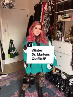 Winter @Dr. Martens outfits. Keeping it funky😎 #midsizefashion #midsizestyle #drmartensstyle #drmartens #winterfashion #wearwhatyouwant #dopaminedressing 