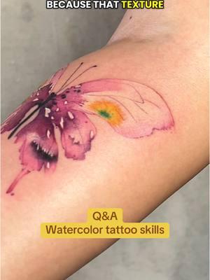 Q&A in our watercolor tattoo workshop 😁 #tattooworkshop #tattootraining #tattooschool #tattoolesson #tattooclass #tattooskills #tattootechnique 