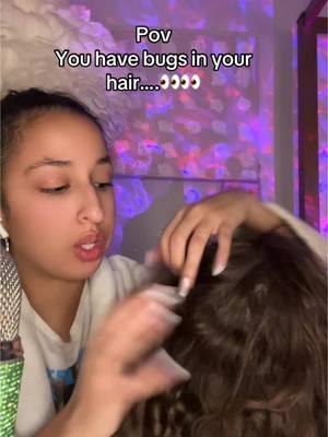 If it looks like I’m falling asleep it’s because I am 😭 #asmr #asmrscalpcheck #asmrscalp #fyp #scalp #scalpcare #asmrsatisfying #asmrbugs #bugssearchingasmr #asmrsatisfying #asmrsatisfyingsounds #asmrmouthsounds #weirdlysatis