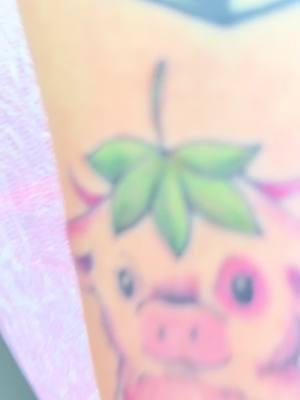 Pretty little strawberry cow :)  - Now booking in our all female shop! Mesa, Arizona ask for Ki :)  #queer #strawberry #cow #strawberrycow #berry #pink #cow #babycow #tattoo #queerart #tattooidea #colortattoo #lgbtq🏳️‍🌈 #tattoos #tattooartist #strawberrycowtattos #strawberryshortcake 