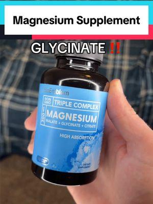 MAGNESIUM IS THE MOST IMPORTANT SUPPLEMENT #bioemblem #magnesium #supplements #greenscreensticker 