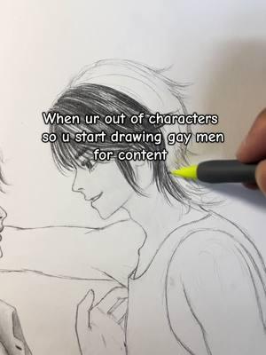 It’s only for content, believe me 🙏💀 #animedrawing #bl #imnotgayiswear #ihopeso 