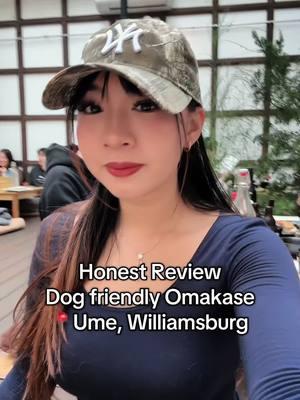 Worth the hype? #umebrooklyn #omakasenyc #omakase #nyceats #nyclife #dogfriendlynyc 