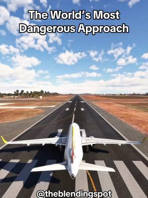 The World’s Most Dangerous Approach #aviation #aviationlovers 