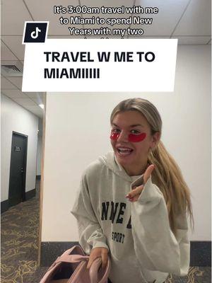 travel to Miami to celebrate NYE with my two bffs (not lovers😫) #miaminye2024 #miamiitinerary #travelinfluencer #travelcontentcreator #digitalnomad #fulltimetravel #nomadlife #thingstodoinmiami  