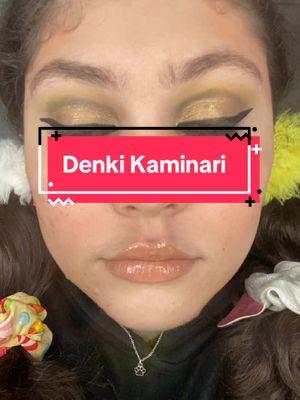 Denki Kaminari  #denkikaminari #myheroacademia #myheroacademiamakeup #makeup #fyp #foryoupage #eyeahadowtutorial #eyeshadow 