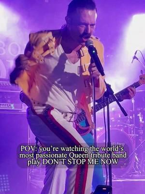 That epic ending!! Next shows: Jan 18 - Covina, CA (The Laugh Factory) Feb 15 - Thousand Oaks, CA (The Scherr) Feb 22 - Arlington, TX (Arlington Music Hall) Mar 14 - Mt Vernon, KY (New Barn Theatre) Tickets at bohemianqueenband . com #queen #queenband #freddiemercury #queenfans #dontstopmenow #queen #queenband #queenmovie #bohemianrhapsody