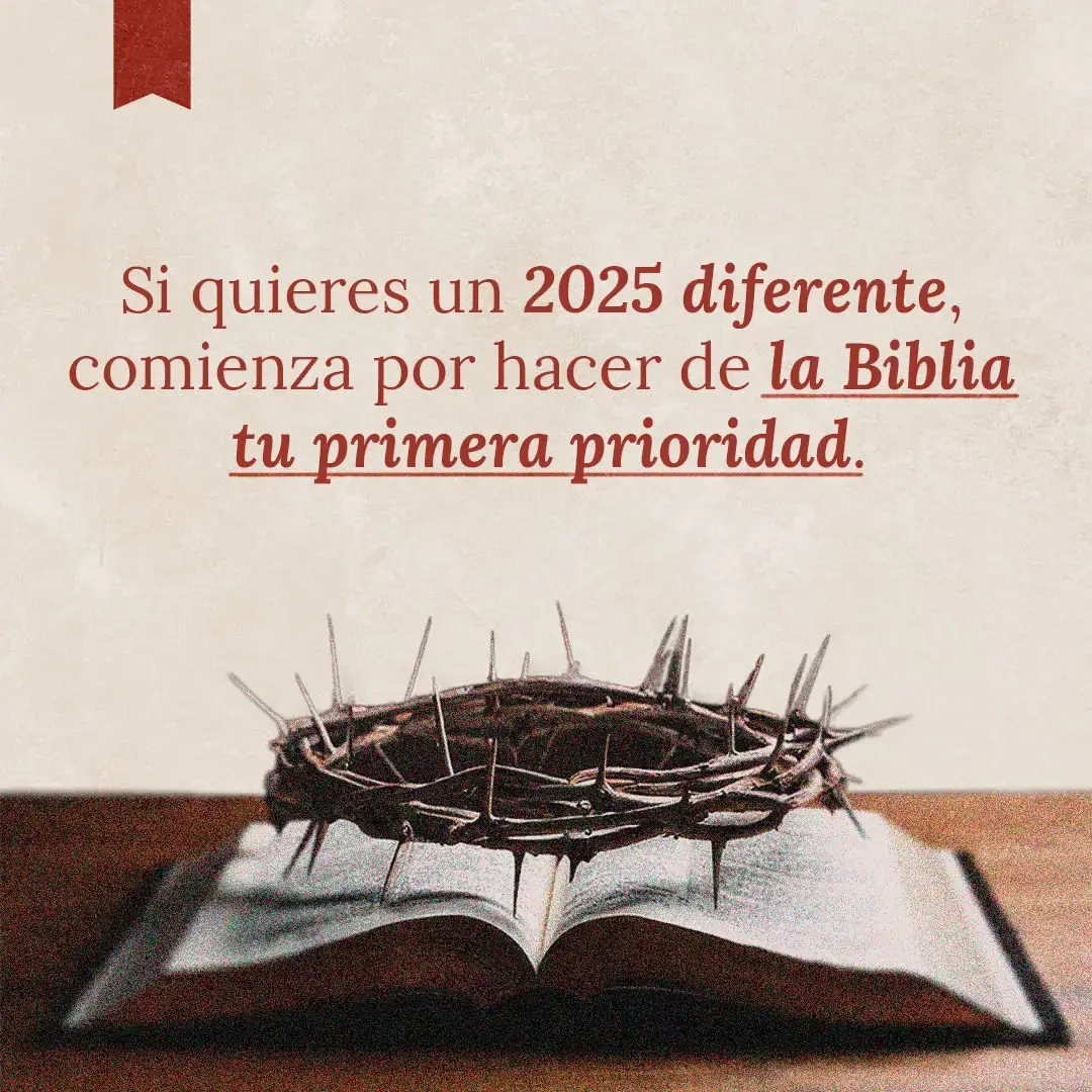 ¿Estás dedicando tiempo cada día para leerla y dejar que hable a tu vida? ¡Haz de la lectura bíblica una prioridad y permite que tu fe crezca y florezca! 🙏💛 #felizañonuevo #feliz2025 #añonuevo2025 #feliz2025 #Biblia #propositoañonuevo #prioridades #fe