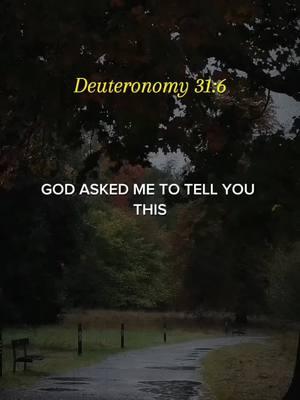 Deuteronomy 31:6  Be strong and courageous.  #deuteronomy #deuteronomy316 #bibleverse #godquotes #jesuschrist #christiantiktok 