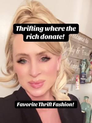 Thrifting where the rich donate! Favorite thrift finds of 2024 as Randy the thrift warden & I traveled the US thrifting! #thriftfinds #thriftinghaul #thrifting #thriftingwheretherichdonate #thriftfashion 