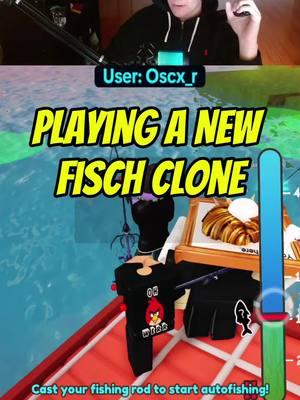 playing the new fisch clone #gofishing #foryourpage #robloxfyp #fyp 