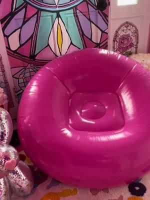 sisterhood of the traveling bubble chair 🩷 #housesoftiktok #fyp #maximalism #DIY #diyproject 