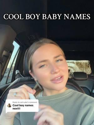 Replying to @rach.abe COOL BOY BABY NAMES 🌾💙🐐🚜🐸 #babyboy #uniquenames #trendingbaby #babynames #babyboynames #vintagebabynames #baby #boynames #coolbabynames #pregnanttiktok #momtok 