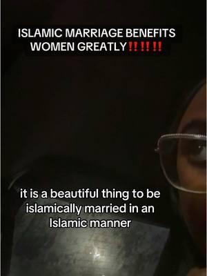 WAKE UP MUSLIM WOMEN‼️ #muslimwomen #islamicmarriage #marriagebenefits #fyp #muslimfyp #muslimtiktok #muslimmarriage #controversial #letstalk #viral #benefitsofmarriage 