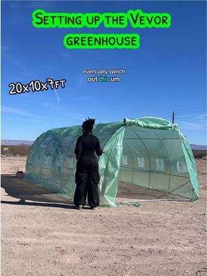 Setting up one of our greenhouses from #vevor #greenhouse #garden #growingfood #tiktokholidayhaul #newyearnewaura 