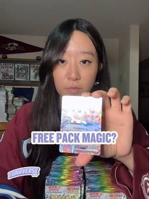 we gave an extra pack for free 🤩 #pokemon #pokemontcg #pokemontradingcardgame #pokemoncards #yunaversetcg 