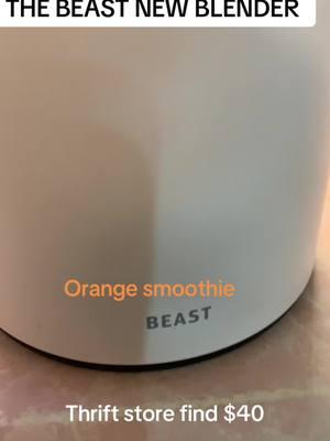 #beastblender#beastblenderreview #blender#thriftstorefind#orangesmoothie#blendedsmoothie#meetthebeast#blender #smoothieideas#orangeshake#newyearseve #newyearsresolution #jesuslovesyou