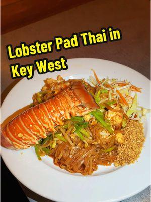 🌴✨ Hidden gem alert in Key West! ✨🌴 If you’re craving Asian flavors and tropical vibes, Thai Island is a must-visit. 🏝️ Their lobster pad Thai? 😍 Fresh and loaded with flavor—an absolute game-changer for seafood lovers! We loved the casual atmosphere and local vibes🦞🍜 📍: Right on the water with sunset views 🌅 💡: Come hungry, leave obsessed! #KeyWestEats #ThaiIsland #LobsterLovers #FoodieFinds #SeafoodGoals #PadThaiPerfection #IslandVibes #floridahiddengem #keywest #keywestrestaurant #mustdokeywest 