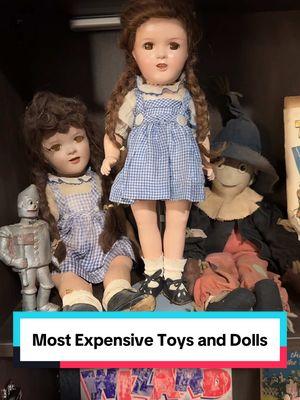 Replying to @😥kirbyl The most expensive toys and dolls in the Oz collection are all from 1939! #wizardofoz #antique #dollcollector #collection #toycollector #theozvlog #ozhistorian 