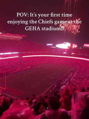 Best experience I’ve ever had at a football game!!!! It’s definitely a vibe!! Can’t wait to go back!! #Chiefs #GEHA #Football2024 #ChiefsGame #Number1!!!! 