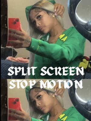 2 screen stop motion template (@realscarfaceee) #stopmotion #splitscreen #fyp #CapCut 