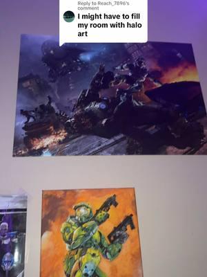 Replying to @Reach_7896 currently buying even more to put up as we speak #Halo #haloce #halo2 #halo3 #halo3odst #haloreach #gaming #xbox #displate #fyp #foryou #foryoupage 