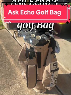 ⛳️🏌️Ask any golfer you know it isn’t a cheap sport, but at least their bag can be affordable! #golf #golfbag #golfer #golftiktok #golfing #golflife #TikTokShop #askecho #askechogolfbag 