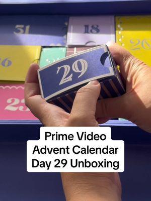 Replying to @Kristen Maldonado | TV & Film Let’s unbox Day 29 of the #PrimeVideo advent calendar #christmas #christmascalendar #christmas2024 #adventcalendar #adventcalendar2024 #fyc #unboxing #unboxingvideo #tvtok #movietok #christmastok #tignotaro #tignotarohelloagain #ikeatok 