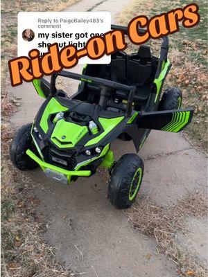 Replying to @PaigeBailey483 Aosom Kids Ride On Truck 12 volt toy cars electric cars 2 seater with headlights! I added lights underneath ! #aosom #electriccarsforkids #electriccars #kidscars #rideoncar #rideoncarsforkids #aosomllc #qaba #tiktokmademebuyit #tiktokshopfinds #atvkids #kidselectriccars #tiktokshopholidaydeals 