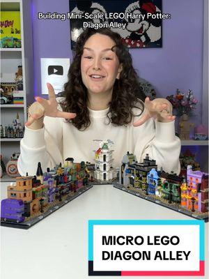 Watch me get every character wrong 🥲 the microfigures are so hard to tell who’s who 😭 but the set is really nice for display and the small scale is different to see! I can’t wait to find a good home for it! ⚡️🧹 The new LEGO diagon alley set releases January 1st for $200 #gifted by @LEGO #rlfm #reviews #76444 #legoharrypotter #lego2025 #harrypotter #buildinglego 