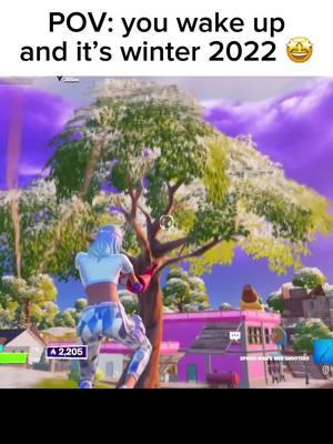 when life was simple... #fortnite #winter #nostalgia #2022 #fyp 