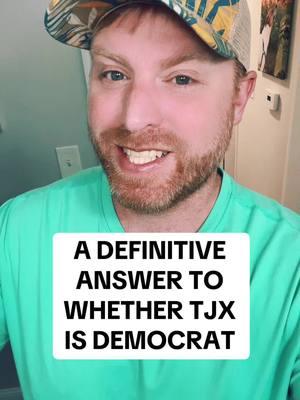 The definitive answer to whether TJX supports democrats. #tjx #marshalls #homegoods #tjmaxx #democrats #democratic #democrat #shopblue #politicstiktok #politicstok 