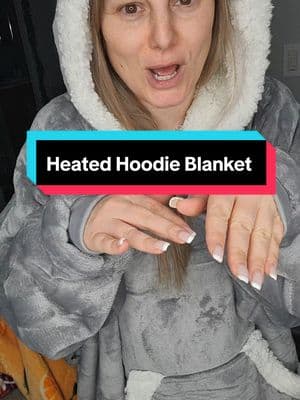 #tiktokshopholidayhaul #newyearnewaura #oversizedhoodieblanke #hoodieblanket   Hoodie Blanket  Oversized Hoodie Blanket  Heated Hoodie Blanket 