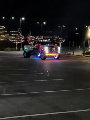 #treadsetter #bossrig #trump #trumptruck #ford #liftedtrucks #sema #lst #lgb #fjb #fireworks #lightshow #trucklights #christmas #trumptrain #maga #ultramaga #foryou #fyp #foryoupage #viral #ashtrevino #mostviewd 